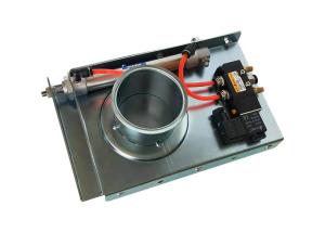 China 200mm Diameter Ductwork System Air - Tight Pneumatic Blast Gates wholesale