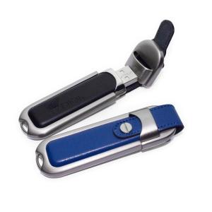 China Leather USB Flash Drives with Logo Debossed Printing 4GB 8GB wholesale