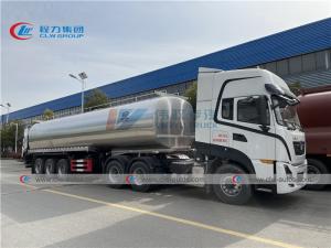 China 30000L SS304 Tanker Semi Trailer For Fresh Milk Transport wholesale