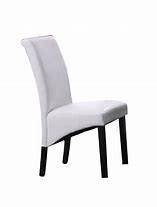 China Modern No Folded White Pu Dining Chairs 42cm Tall wholesale