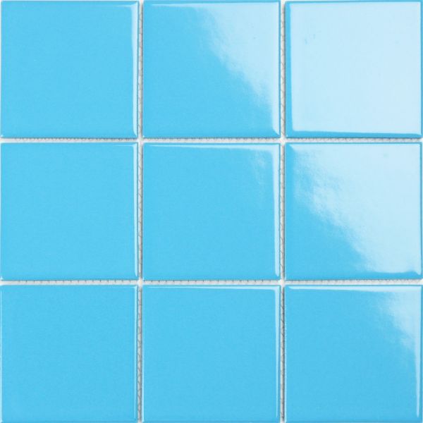Non Slip Porcelain Mosaic Pool Tile 97x97 For Swimming Pool