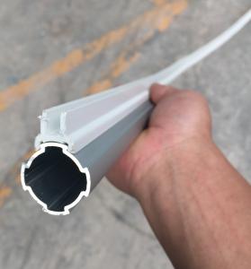 China Glass Thickness 5mm Industrial Pipe Fittings PVC Glass Holder Rail wholesale