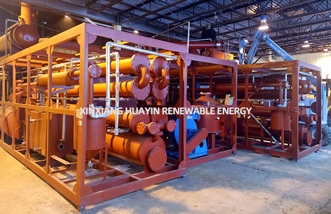 Environmental Friendly Small Pyrolysis Plant 10 Ton Tire And Plastic Waste To Oil