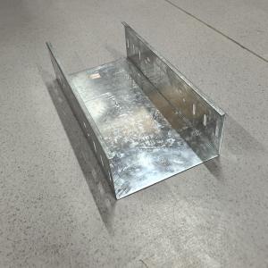 China Durability Wall Mounted Cable Tray 100mm 3m Length Fire Resistance wholesale