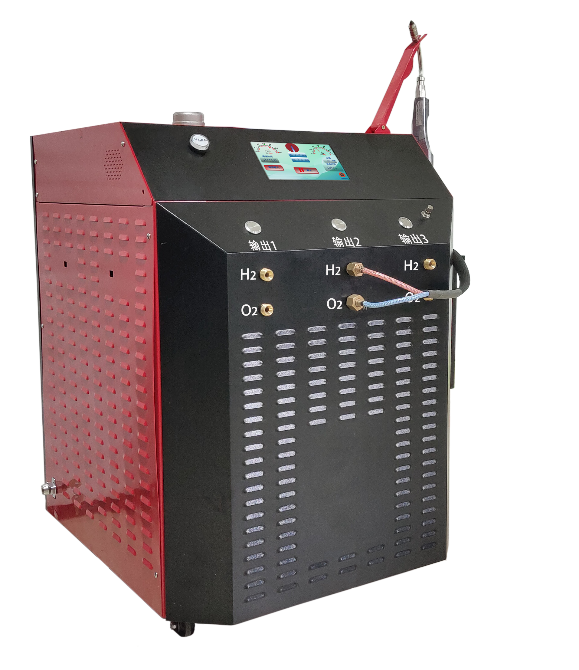 Portable Induction Heater for Mobile Hydrogen Flame Welding 350W Rated Duty Cycle