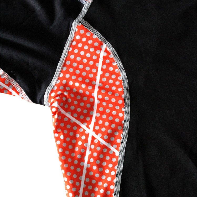 Long Sleeve Screen Printing Rash Guards Excellent Elasticity Double Stitched Seams