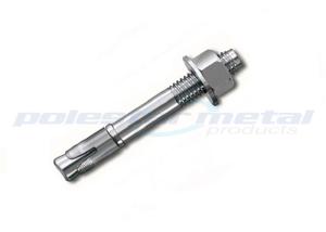 China Grade 5.6 1038 Heat Treated Steel Fixing Concrete Wedge Anchor Bolts wholesale