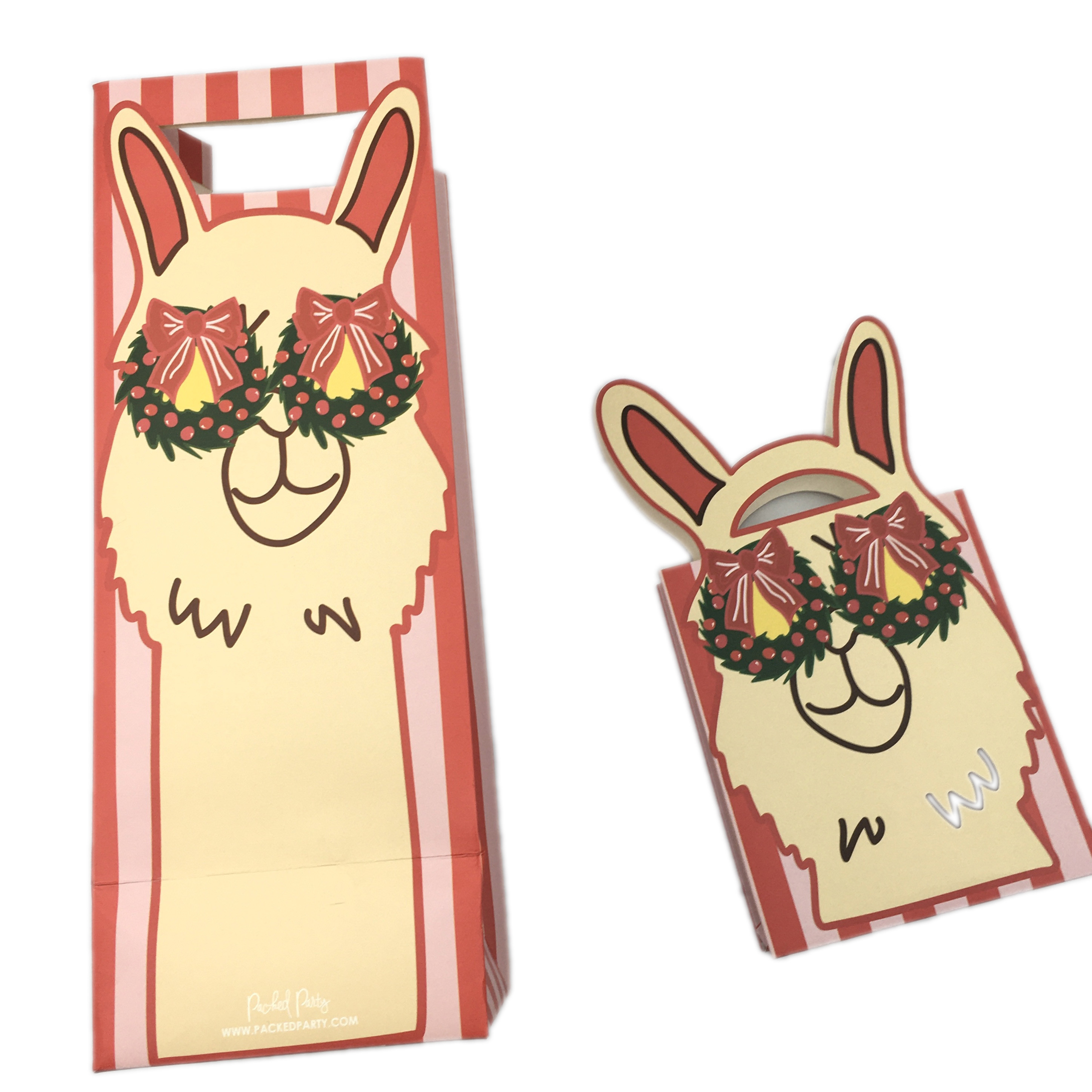 Paper Gift Bag with Window Handle and Colorful Printing Shopping Paper Bag for Clothing