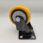4 Inch Swivel TPE Industrial Caster Wheels Medium Duty