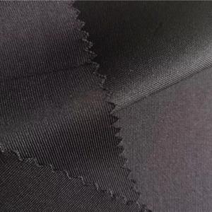 China Black 250gsm Scuba Knit Fabric By The Yard 92 Percent Polyester 8 Percent Spandex wholesale