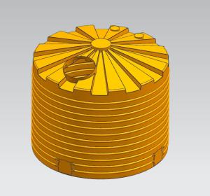 China Customizable 2.5mm to 3mm thick plastic water tower mould wholesale