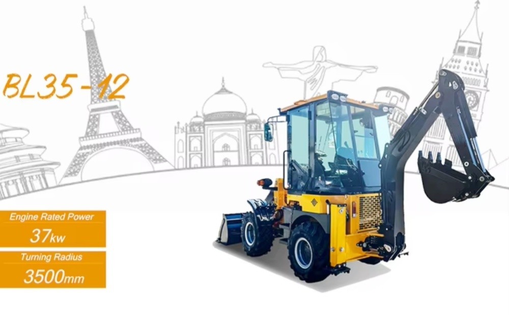 4X4 Loader Machine Backhoe China Trade With Backhoe Wheel Loader