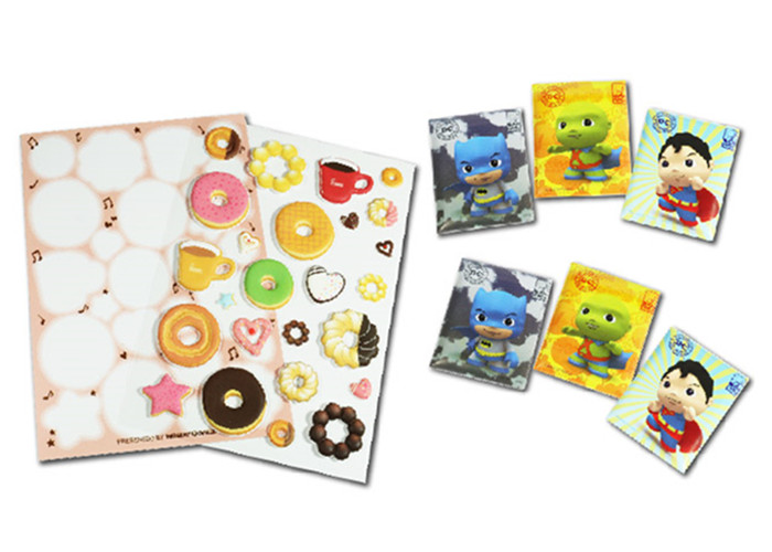 Custom 3mm Thickness 3D Puffy Stickers For Kids Customized Design And Size DIY Puffy Stickers glitter puffy stickers