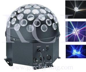 China Nightclub RGB 9W LED Effects Lighting White crystal magic ball lightv wholesale