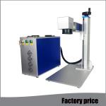 Metal Fiber Mini Laser Marking Machine EZCAD Software Low Power Consumption
