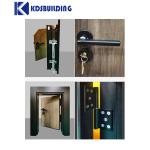 Residential Wooden Internal Door Composite Solid Entrance Casement Main Gate