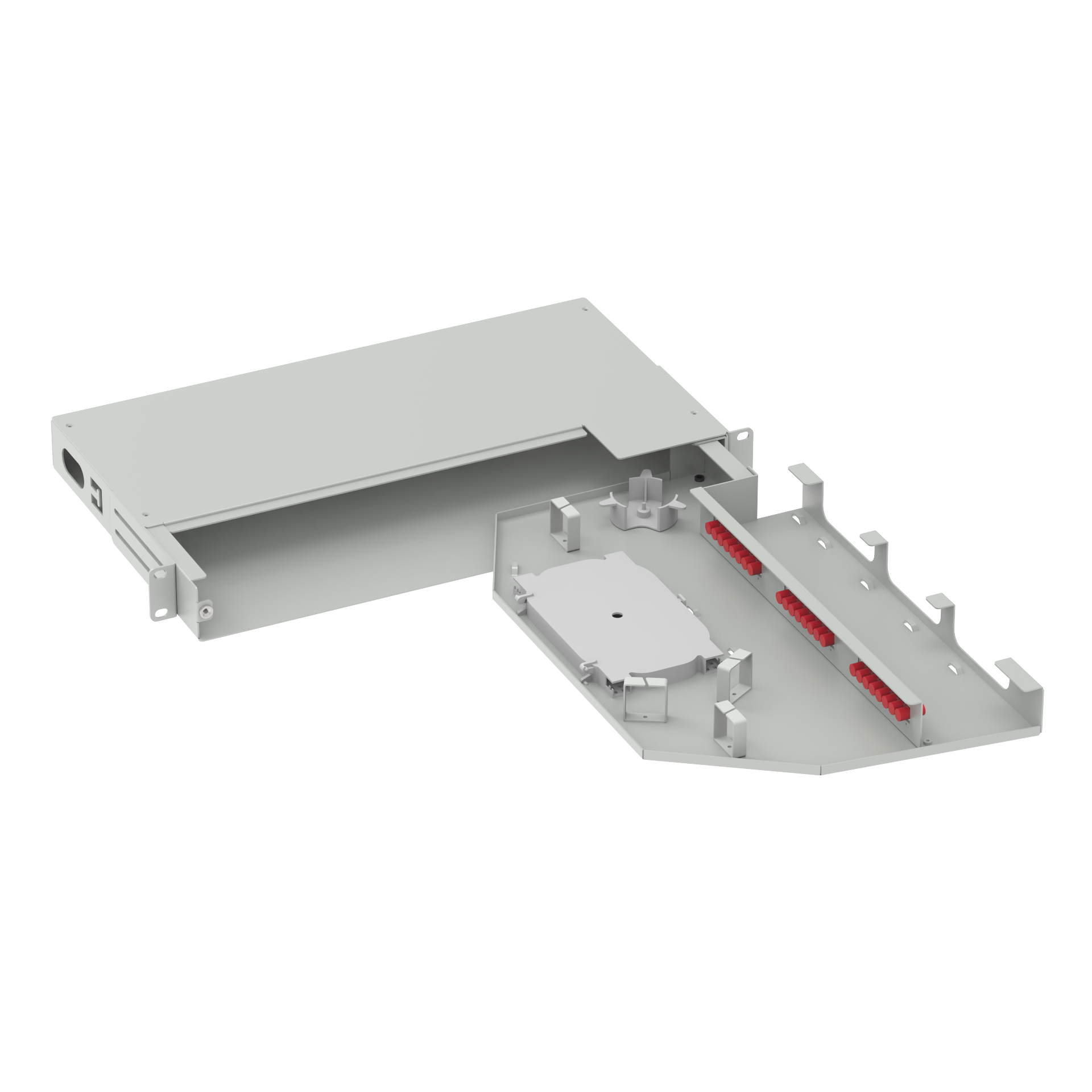 Sub Optic Distribution Frame for Best 24 Cores FC UPC Type 19 Inch Swing Patch Panel
