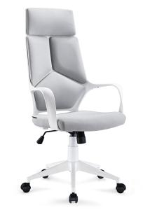 China Sturdy Narrow High Back Executive Leather Ergonomic Office Chair Revolving Style wholesale