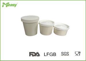 China 8oz / 12oz / 16oz Disposable Paper Bowl with Lid , disposable serving bowls wholesale