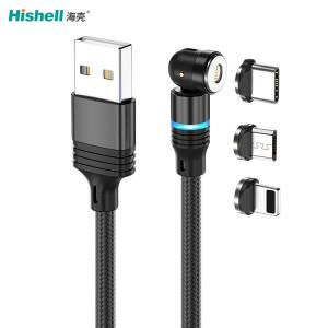 China RoHS 540 Degree Magnetic Charging Cable Multipurpose Durable wholesale
