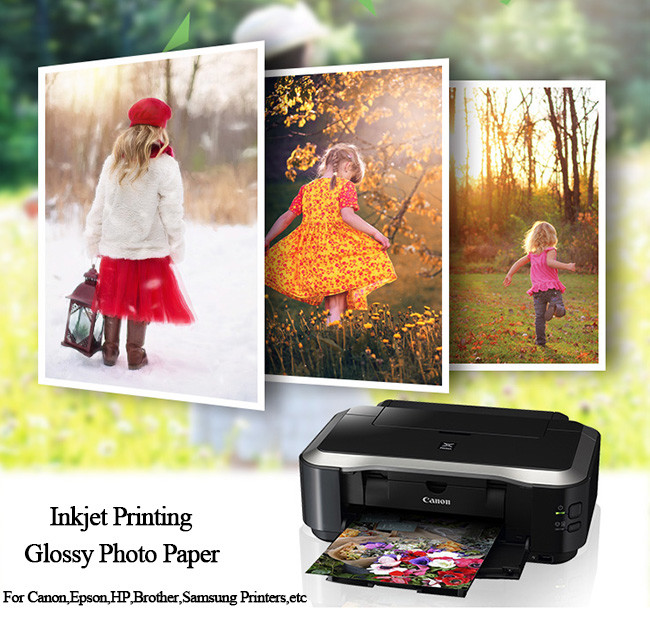 Single Sided Glossy Inkjet Photo Paper