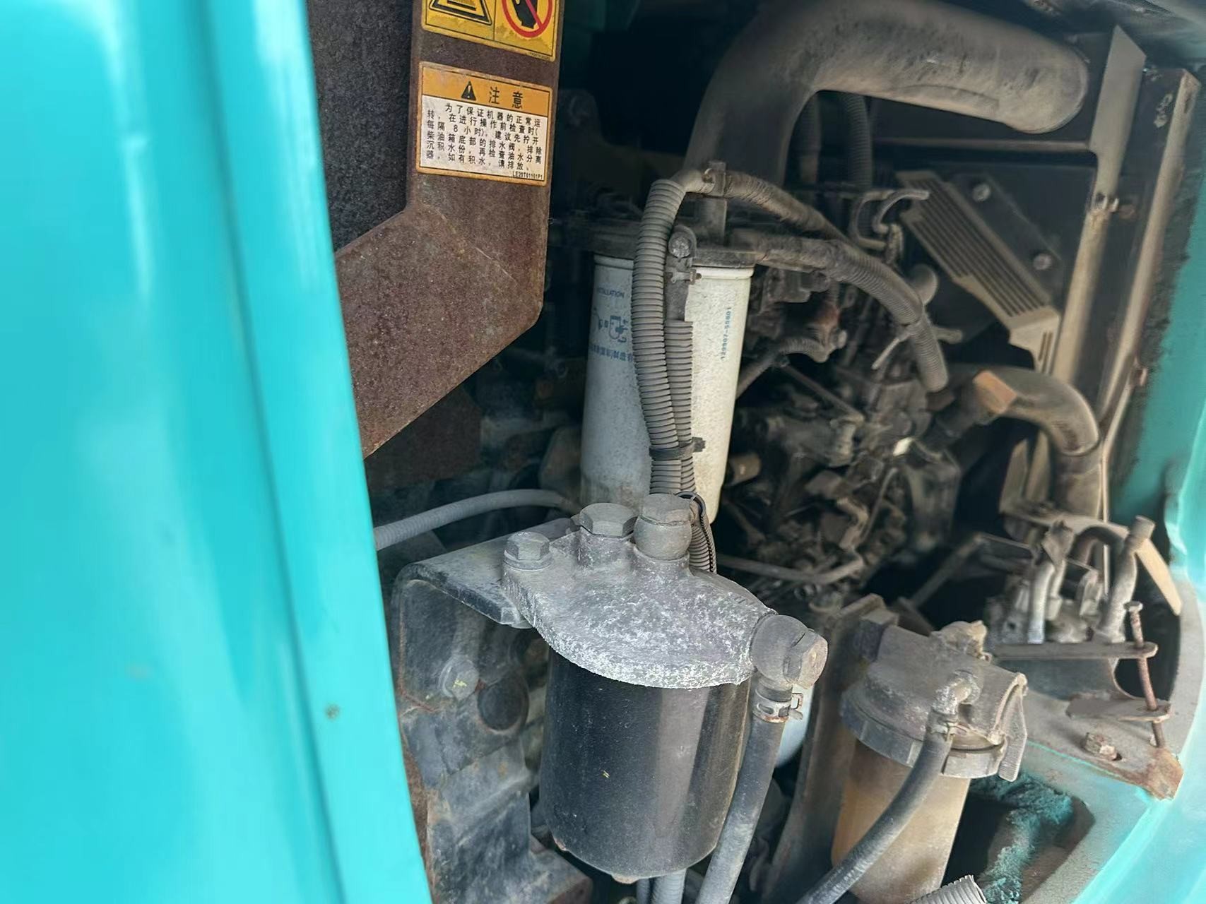 6ton 35.5kw Used Kobelco Excavators Kobelco Sk60 Excavators Bucket Capacity 0.22m3