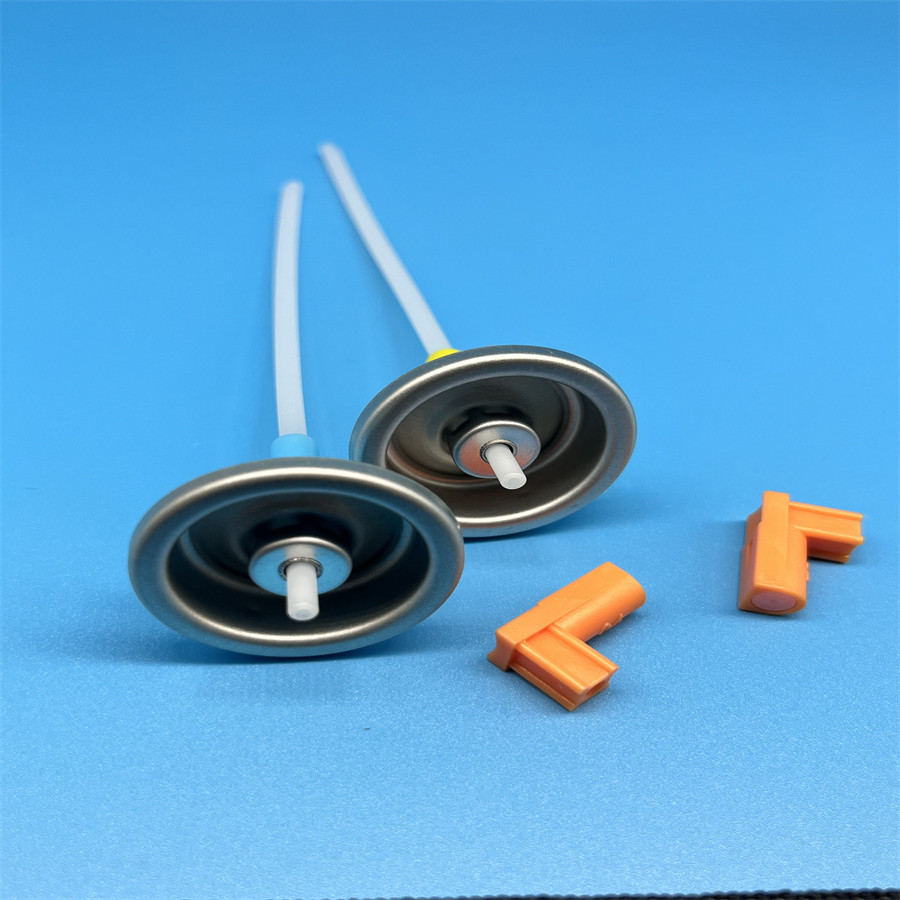 Precise Silver Metered Aerosol Valve For Consistent 50-200mcl Spray Rate