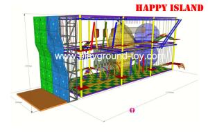 China Children Outdoor Adventure Playground Equipment For Park / School / Mall wholesale