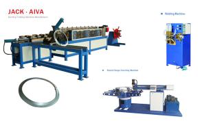 China Angle Iron Round Flange Making Machine Duct Flange Machine wholesale