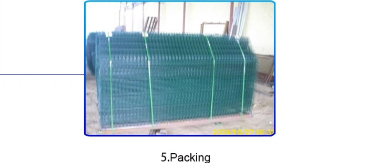 High Security Anti Climb 358 Mesh Fencing Powder Coated