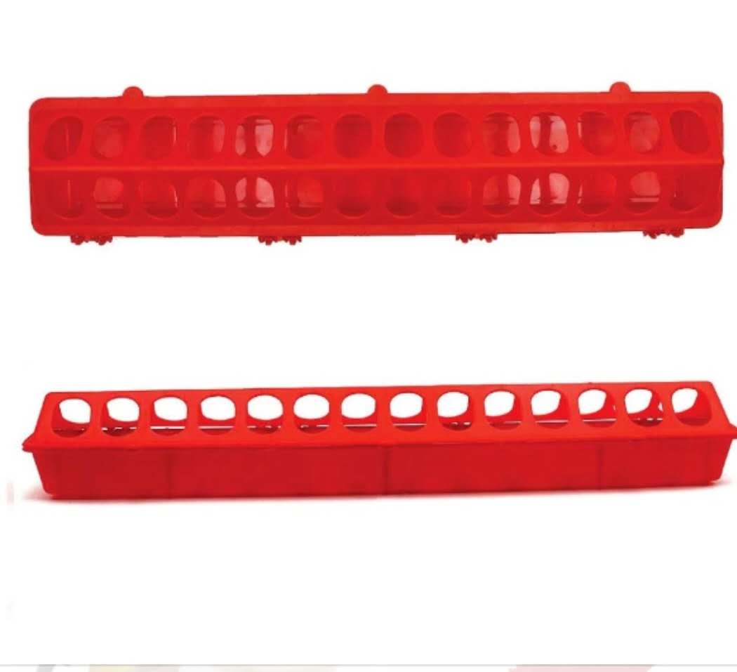 Recyclable Animal Plastic Trough Pigeon Feeder Trough