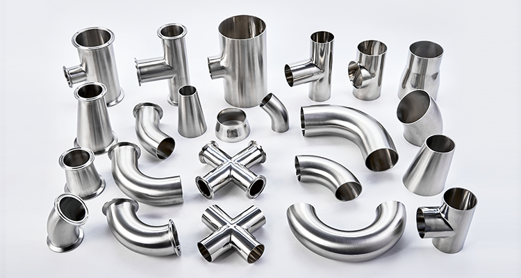 High Pressure SS Pipe Fittings , SS316L 2 Inch Tri Clamp Ferrule