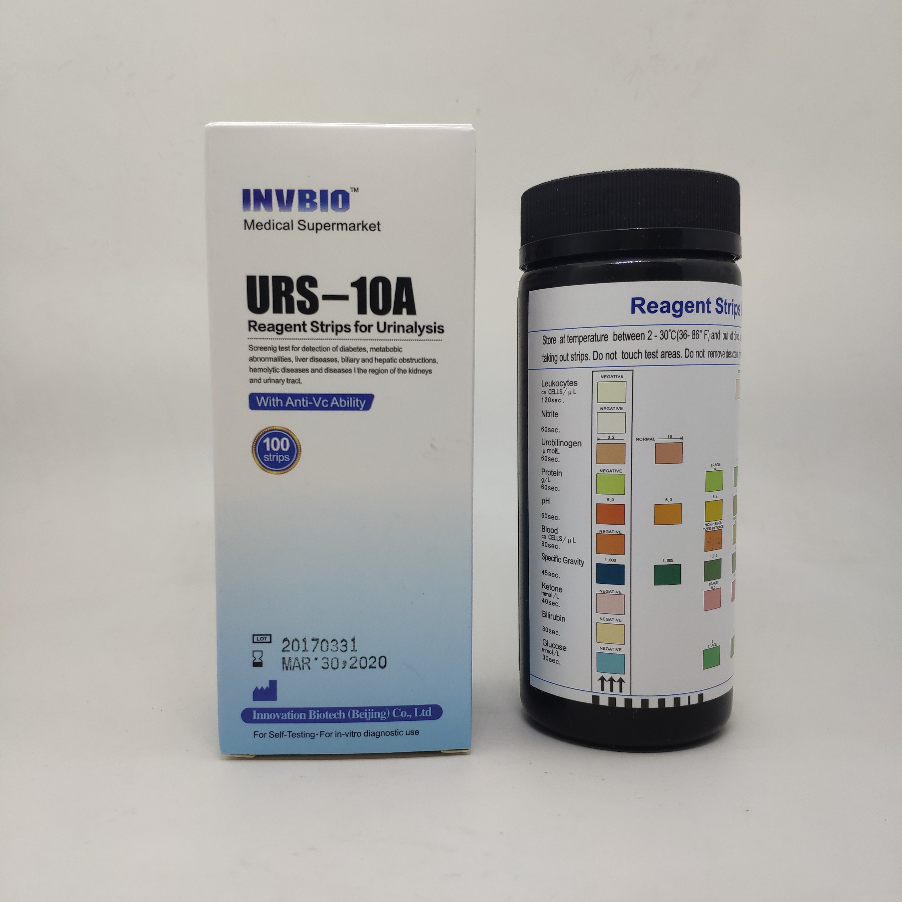 Glucose Protein Urine Ph Strips MSDS Approved