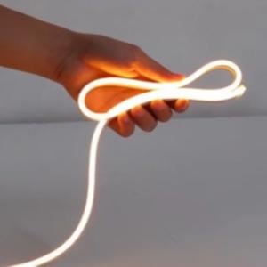 China Silicone Flexible Waterproof Neon Strip Lights 2700-6500K Side Glowing 6mmx12mm wholesale