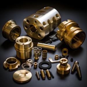 China Non Standard CNC Brass Parts , Aerospace Precision Turning Components wholesale