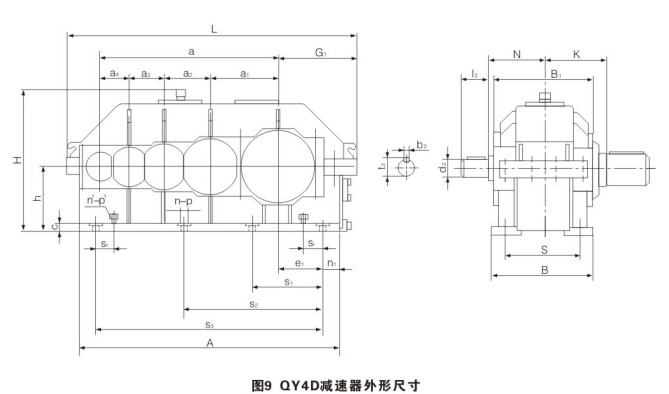 QY Harden Surface Speed Reducer Gearbox Industrial Gear Reducers For Clay Brick Making Machines