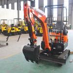 19Kpa Ground Pressure Mini Bucket Excavator Euro V Engine Small Crawler