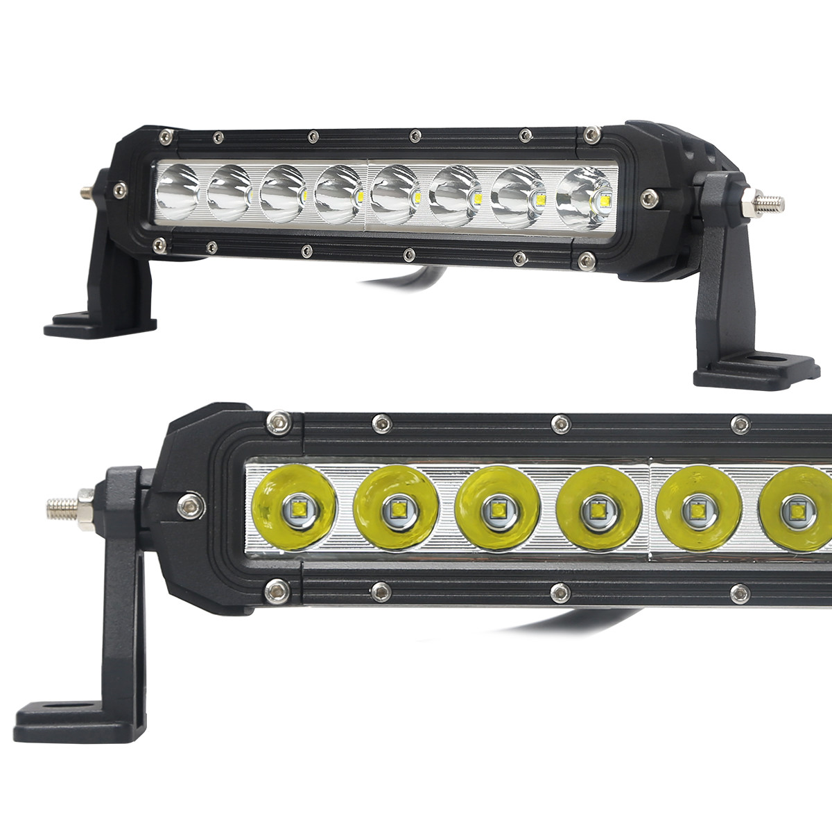 F Style 40W 5W CREE LED LIGHT BAR 6000K 10-30V Spot beam, Flood Beam, Combo Beam