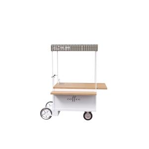 China Integrated Load 500KG Steel Frame Tricycle Cargo Scooter Coffee Cart wholesale