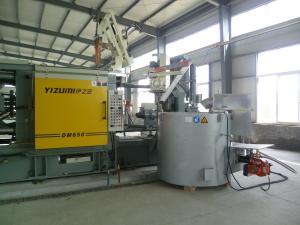 China NG Gas 0.30MPa Aluminum Crucible Furnace For Melting Aluminum Alloy ISO9001 wholesale