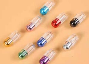 China Black 2g Plastic Bottle With Metal Cap 12mm Bullet Shell wholesale