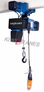 China Radio Remote Control Electric Chain Hoist 2 Ton With Motorized Trolley wholesale