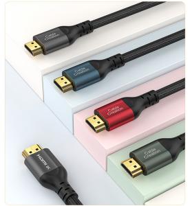 China HDMI 2.1 Cable 8K60Hz 4K120Hz 48Gbps Gold-Plated wholesale