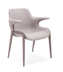 China Household Industrial PU Leather Dining Chairs With Metal Base wholesale