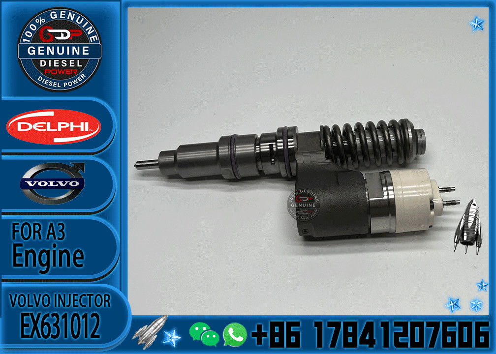 Diesel Fuel Injector RG33967 RE505207 RE31717 EX631012 RE517662 3964820 BEBE4B10101 8113092 EX631011 RG33966 SE501957