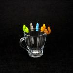 Beer Bottle Drink Wine Cup Silicone Drink Markers Novel Design Non - Stick And