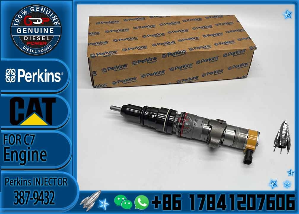 Excavator Parts E336D E330D C9 Engine Common Rail Fuel Injector 557-7633 387-9438 387-9432 387-9433