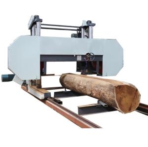 China Electric Motor Large Bandsaw Mill Horizontal Band Saw For Cutting Logs wholesale
