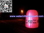 Commercial Beautiful Inflatable Lighting Tent / Bubble Camping Tent With LED