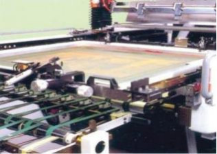 4500kg Fully Automatic Cylinder Screen Printing Machine With 1050×730mm